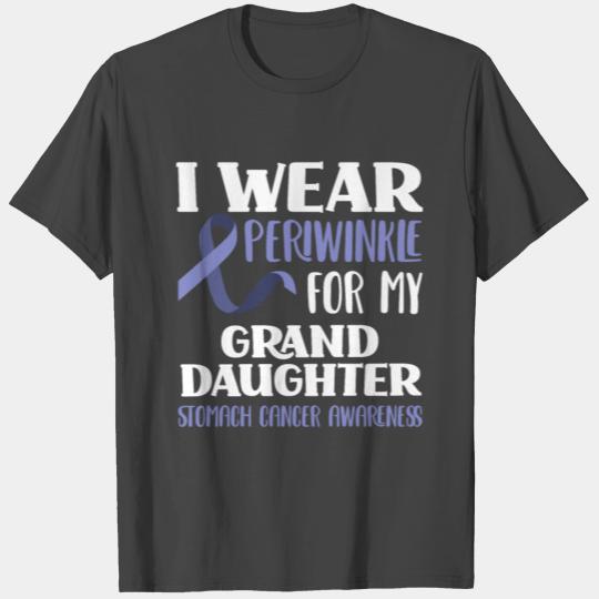 Periwinkle For My Granddaughter Stomach Cancer T Shirts