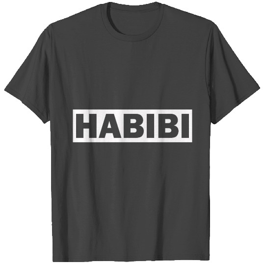 Habibi Arabic Arabian Arab Islam Muslim Gift T Shirts