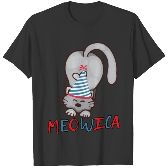 Copy of MEOWICA, a funny vintage gift idea. T-shirt