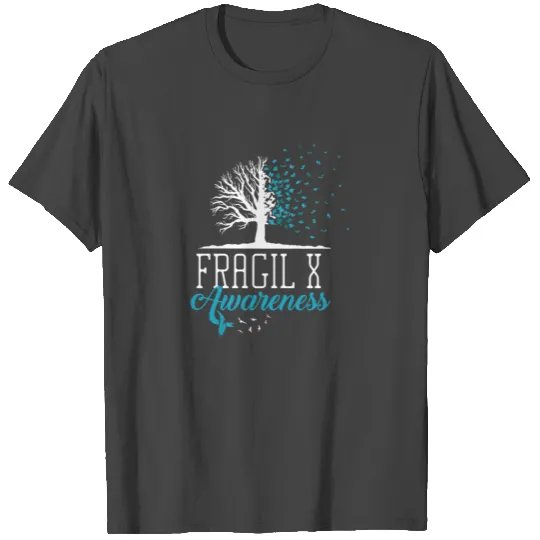 Fragile X Awareness Month Butterfly Tree X Syndrom T Shirts