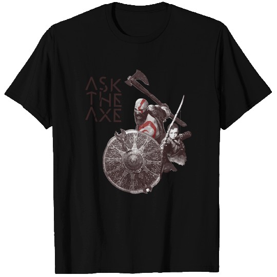 God Of War Ask The Axe T Shirts