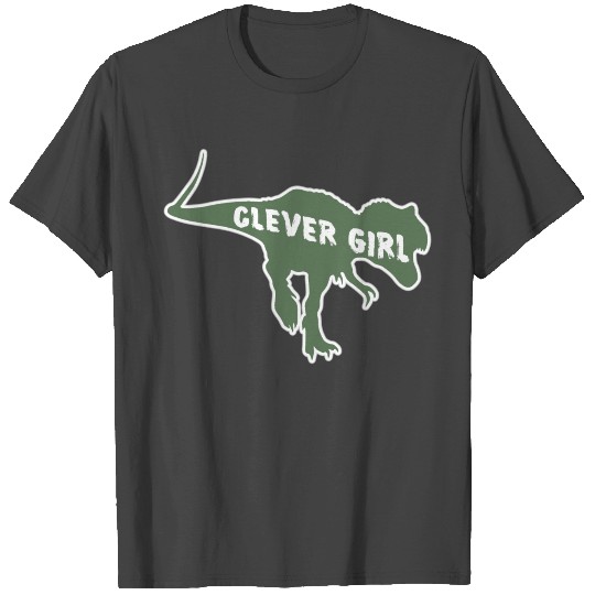 Velociraptor Clever Girl Raptor Jurassic Dinosaur T Shirts