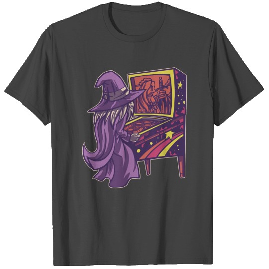 Pinball Wizard Retro Arcade Video Game 70S 80S Fun T Shirts