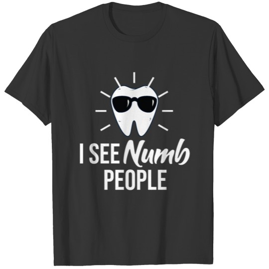 I See Numb People T-shirt