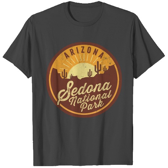 Vintage Retro Sedona National Park Arizonna T Shirts