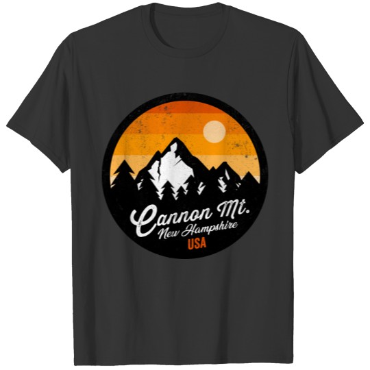Vintage Retro Cannon Mountain New Hampshire T-shirt