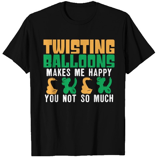 Balloon Modelling Joke Balloons Twister T Shirts