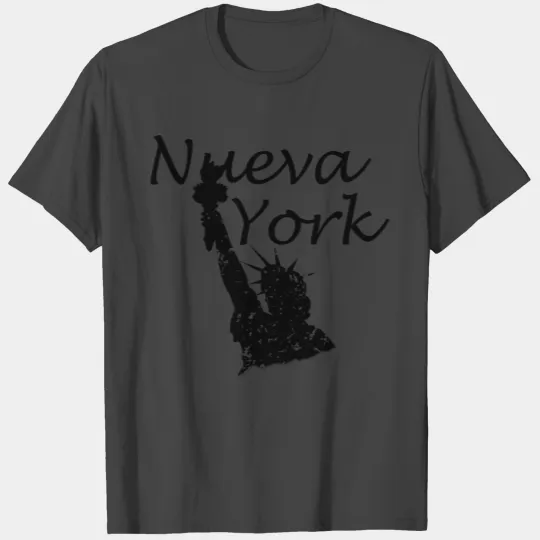 Nueva York Spanish New York Distressed Graphic - B T Shirts