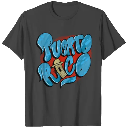 Puerto Rico Bubble T Shirts