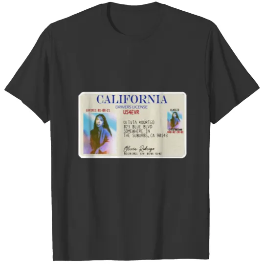 Drivers license by Olivia Rodrigo T Shirts