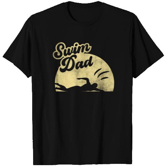 Swimming Men Swim Dad Swimmers T Shirts