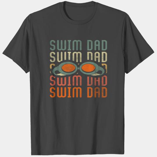 Swimming Men Swim Dad Swimmers T Shirts
