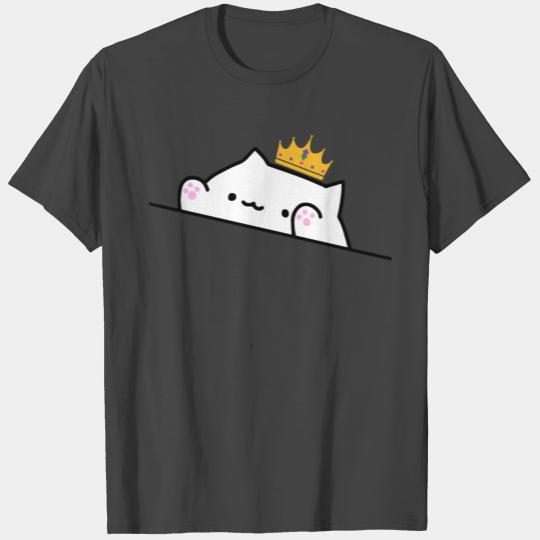 Bongo Cat In A Crown Royal Cat Funny Cat Gift T Shirts