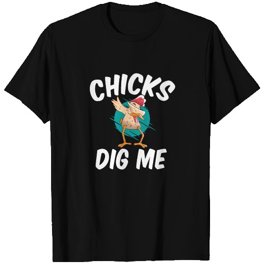 Chicks Dig Me Funny Easter T Shirts