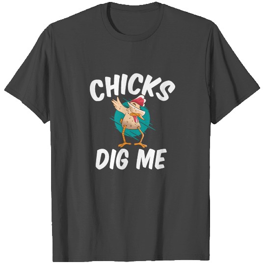 Chicks Dig Me Funny Easter T Shirts
