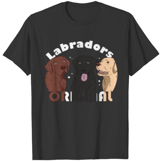 Labrador dog dog lover retriever dog mum T-shirt