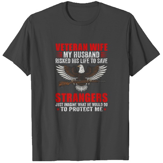 Veteran wife T Shirts