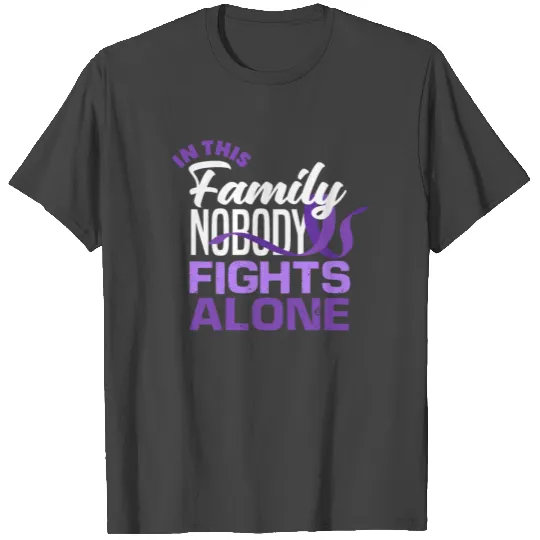 Nobody Fights Alone Testicular Cancer Awareness T Shirts