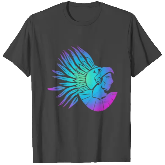 Aztec Symbol Eagle Warrior Gift idea T Shirts