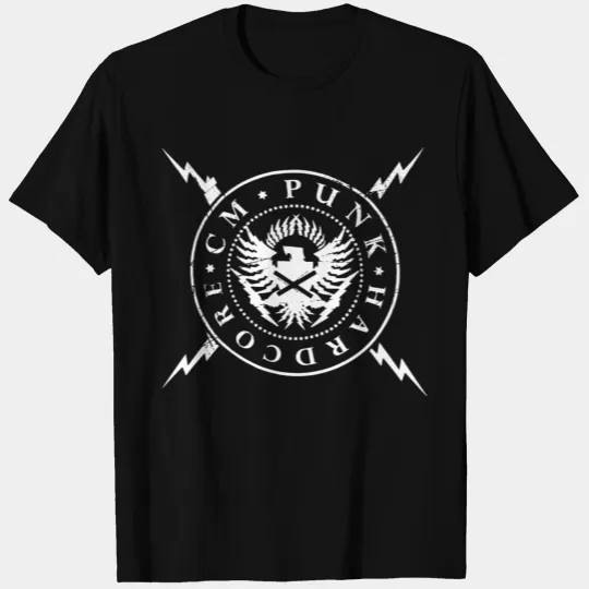 cm punk straight edge society T Shirts