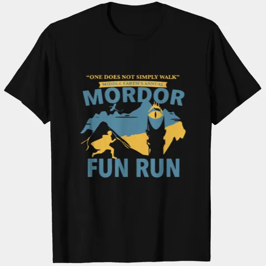 s Annual Mordor Fun Run T Shirts