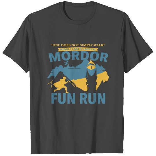s Annual Mordor Fun Run T Shirts