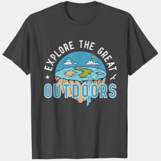 Explore The Outdoors Wilderness Nature Adventures T Shirts