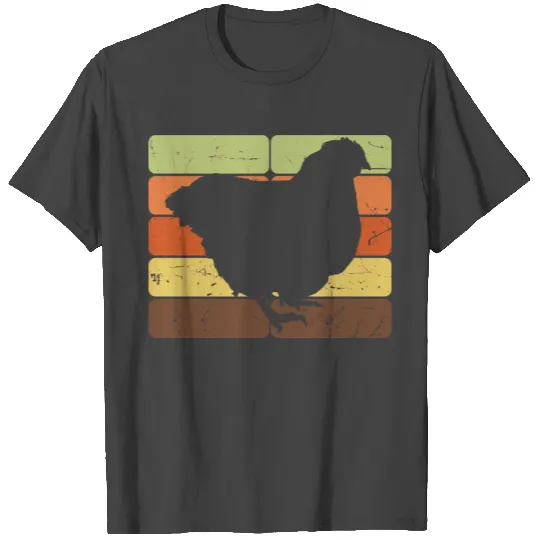 Vintage Chicken Chickens Farmer Rooster Hen Hens T Shirts