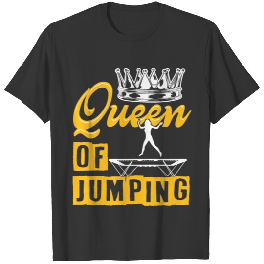 Trampolin Queen of Jumping Mädchen T-shirt