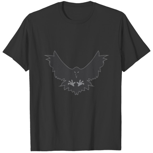 Spiritual Animals Crow Fly Gift Idea T-shirt