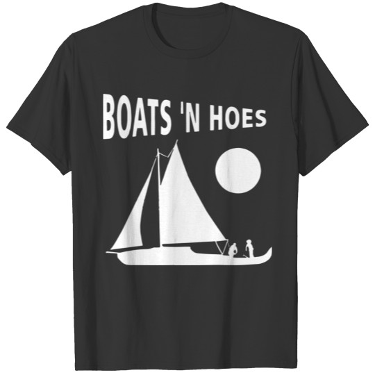Boats Hoes Cool Logo T-shirt
