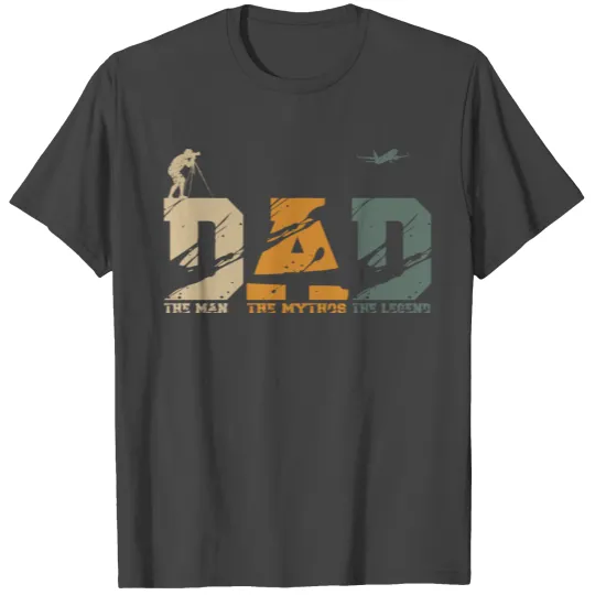 Aircraft Plane Spotting Birthday Plane Spotter Dad T Shirts