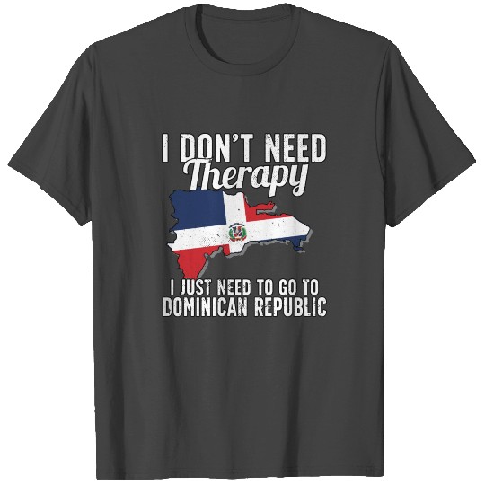 Dominican Republic flag I Caribean Souvenirs T Shirts