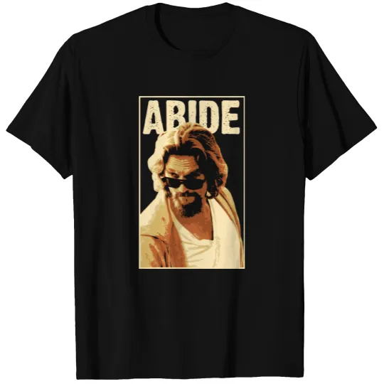 Big Lebowski Abide Sunglasses Stare T Shirts