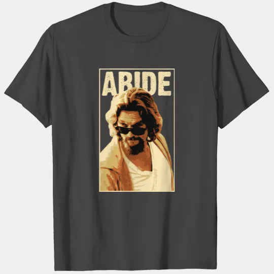 Big Lebowski Abide Sunglasses Stare T Shirts