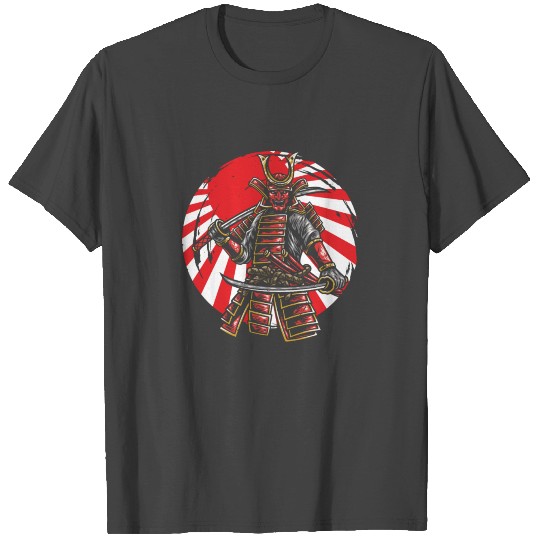 Retro Samurai Vintage Ninja Yakuza Katana Kendo T Shirts