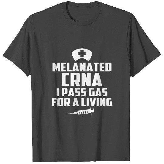 CRNA Melanated National Nurses Week Black History T Shirts