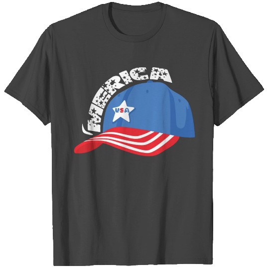 merica 4th of july flag independence day T Shirts