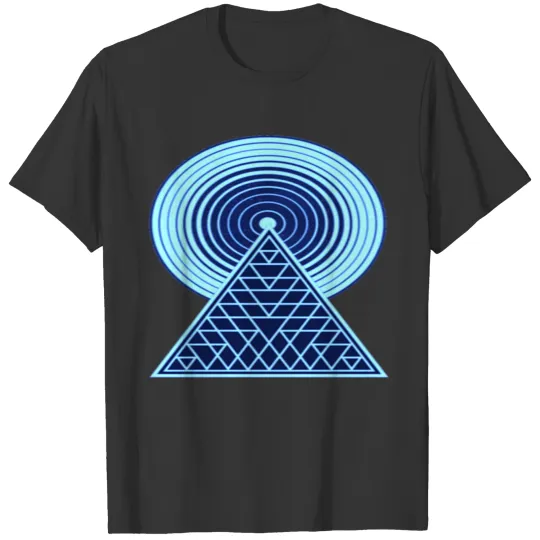 Triangle moon T Shirts