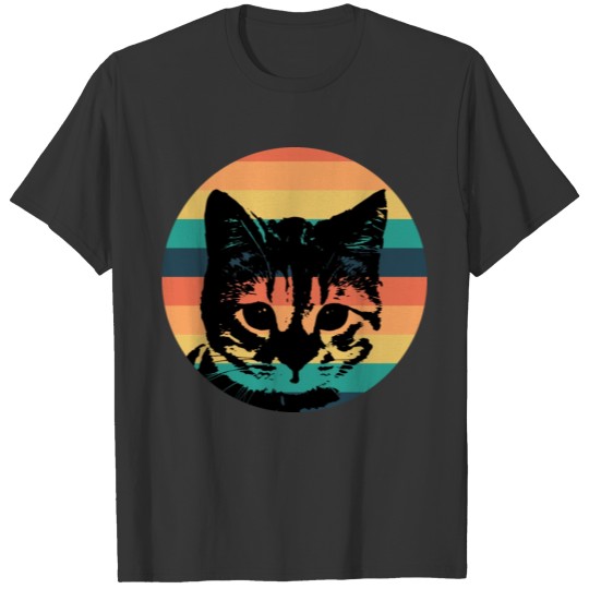 Cute Funny Black Cat Pew And Funny Kitty Pet Lover T-shirt