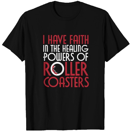 Roller Coaster Amusement Park T Shirts