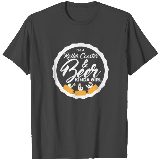 Roller Coaster Amusement Park T Shirts