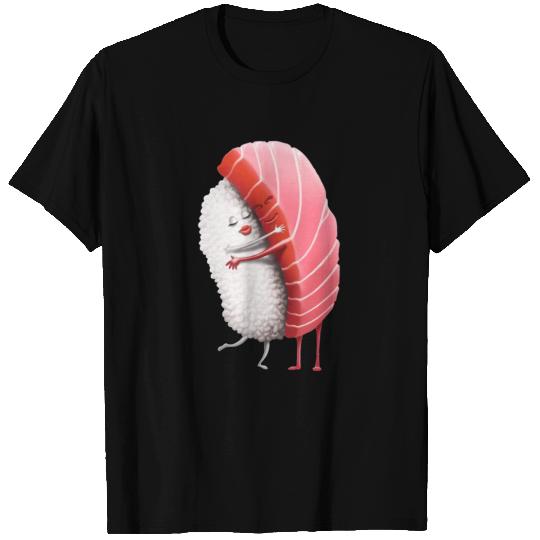 Tuna Sushi Hug T Shirts