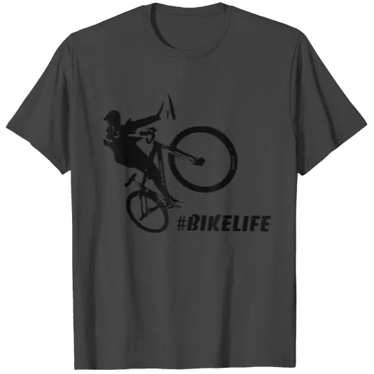Bikelife Bike Wheelie BMX T Shirts