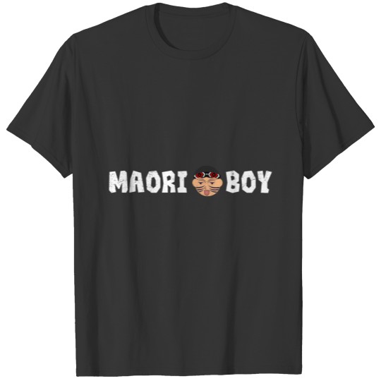 Cute Maori Boy Polynesian New Zealand Gift Idea T Shirts