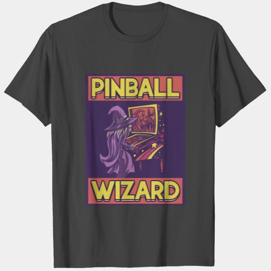 Pinball Wizard Pinball Machine Arcade Game T Shirts