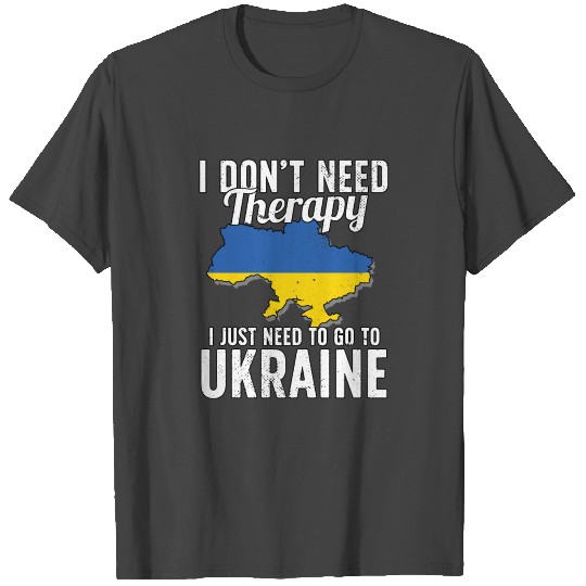 Ukraine flag I Ukrainian Souvenirs T Shirts