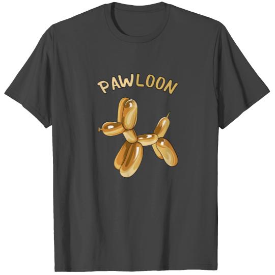Paw Dog Balloon - Pawloon Dawg T Shirts