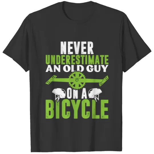 old man bike T Shirts