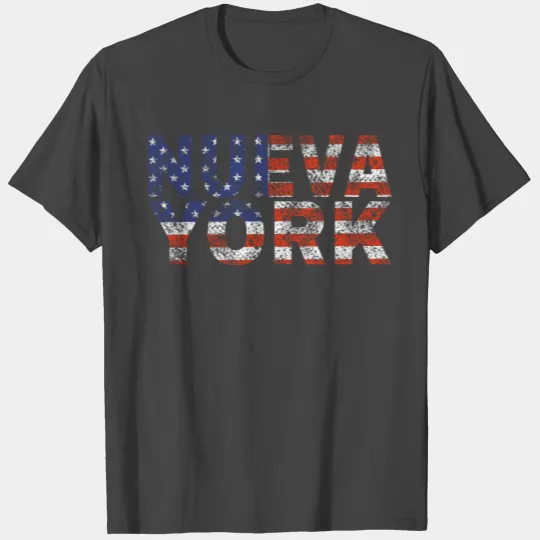 Nueva York New York with Flag T Shirts